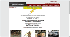 Desktop Screenshot of lightningxpress.com