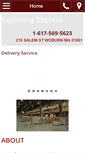 Mobile Screenshot of lightningxpress.com