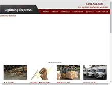 Tablet Screenshot of lightningxpress.com